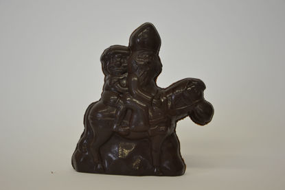 Picture of Saint Nicholas and helper on horse