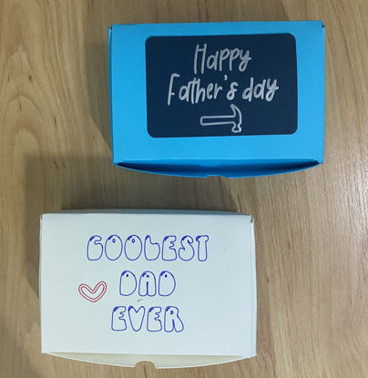 Picture of 6 pieces paper box Father's Day